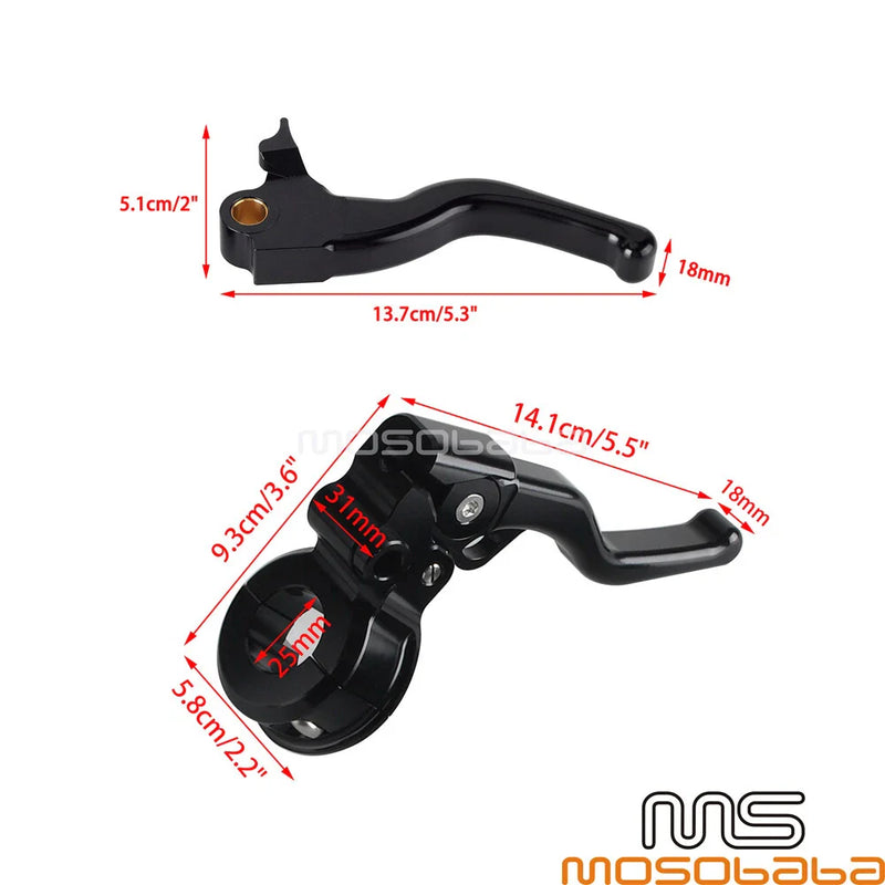 Harley Sportster XL1200C XL1200S Brake Clutch Levers Kit (1996-2003)