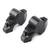 Honda XADV 750 Black Motorcycle Handlebar Riser Clamp (2017-2019)
