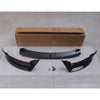 Tesla Model 3 Carbon Black Front Bumper Lip Splitter (2017-2023)