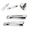 Harley Touring Road King Chrome Front Foot Pegs & Pedal Pads (1991-2015)