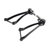 Kawasaki Ninja ZX6R ZX10R Black Rear Passenger Footpegs Bracket (09-24)