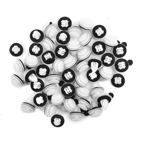 Mazda CX-5 CX5 CX-7 50 Pcs/Set Door Trim Panel Moulding Retainer Nylon Clip