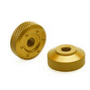 Honda CT, ST, Dax, MSX, Grom, Z 125, C50 Chain Adjustment Nuts Gold (2000-2023)