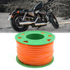 Universal 15M Universal 15M Motorcycle Silicone Fuel Pipe Tube Hose Orange