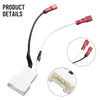 2016-20 Toyota Subaru Dash Front Speaker Wire Harness Cable Adapter