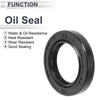 Vehicle Oil Seal 28x44x7mm 5 Pcs Rotary Shaft Seal TC Ring Nitrile Rubber