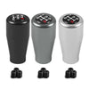 Racing 5 Speed Manual Gear Shift Knob with Adaptors (M8, M10, M12)