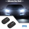 Honda Accord EX EXL EX-L 2013-2018 Smart Key Fob Cover Case (2 x Black)