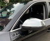 Audi Q5 (2018-2022) 2 x ABS Chrome Rearview Mirror Side Lid Cover Trim