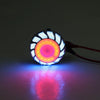 LED 12V Motorcycle Headlight Angel Eye Strobe Tail Brake Rear Lights