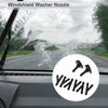 Volvo 6 x Windshield Washer Nozzles & Hose Connectors