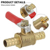 Petcock Threaded Interface Brass Rotary Knob