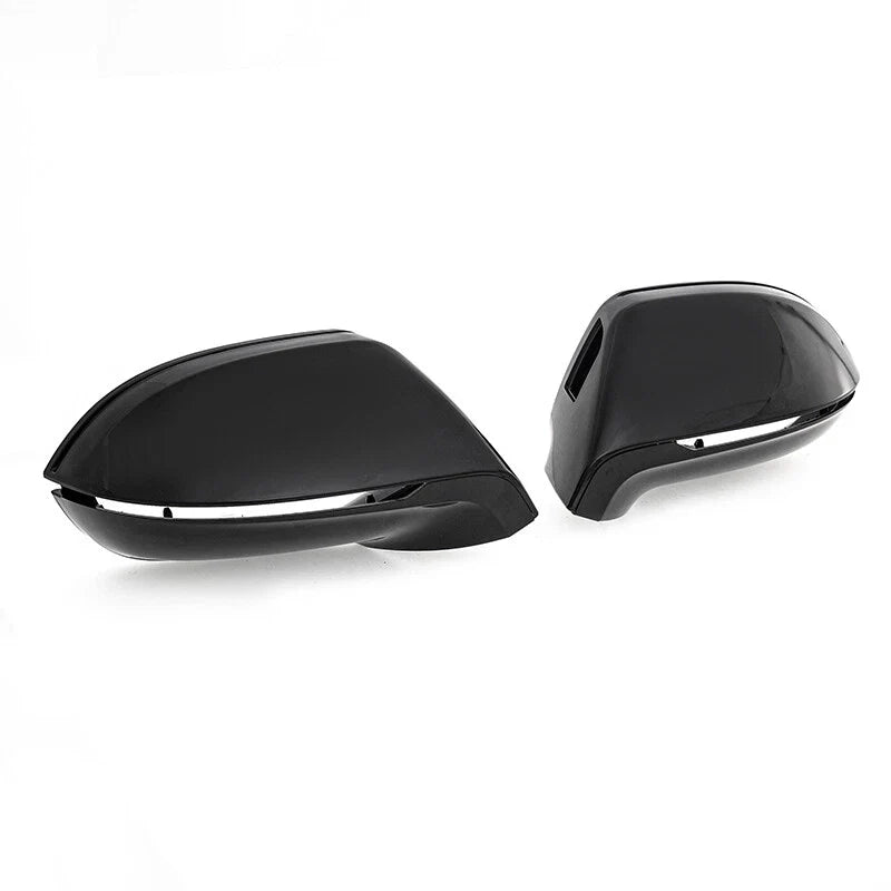 AUDI A7 S7 RS7 2 x Gloss Black Mirror Cover Caps (2010-2017)