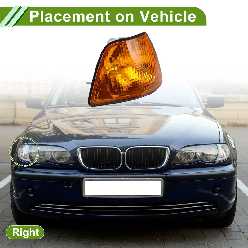 BMW 3 Series 1Pc Right Corner Signal Light Cover (1992-1998)