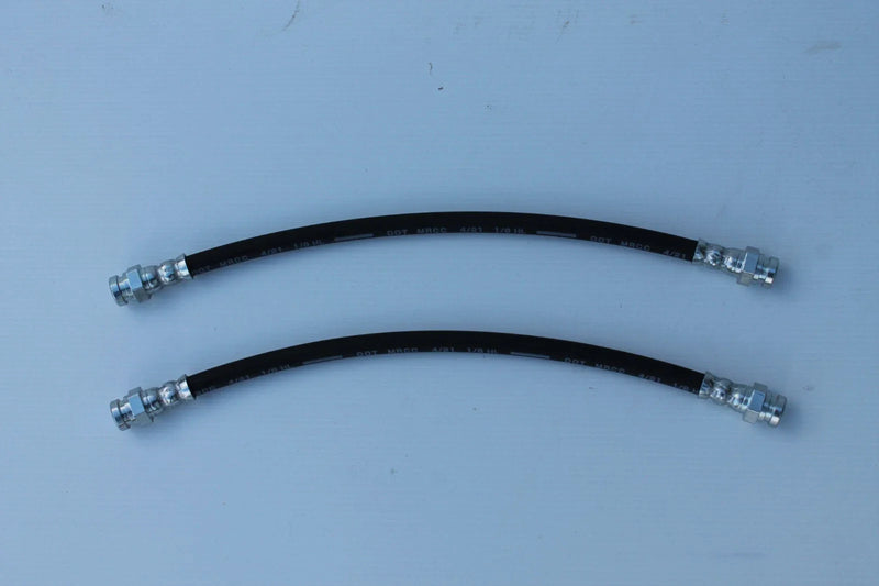 Mazda 1500 (1966-1971) Disc Brakes Front Brake Hose Set (2)