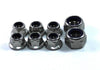 Synergy Cadet Xenon Kart / 1 x / Steel m14 Nyloc Flange Wheel Nuts