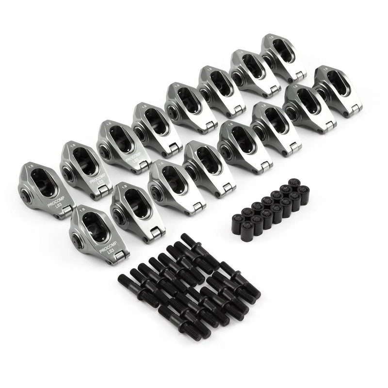 Chevrolet 1. LS3/L92 Pedestal Mount 1.8 Ratio Aluminum Rocker Arms (2005-2013)