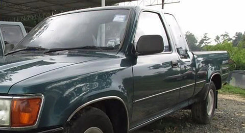 Toyota Hilux MK3 LN85 RH Manual Side View Mirror Black (1996-1997)