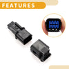 Hyundai - Clean Wiring Solution 6 Pin Rear Tail Light Connector Plug