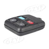 Ford Mercury 4 Button Keyless Remote Control Key Shell Cover (2000-2010)