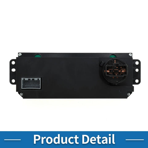 Chevrolet Epica 2009 Black HVAC A/C Climate Control Panel