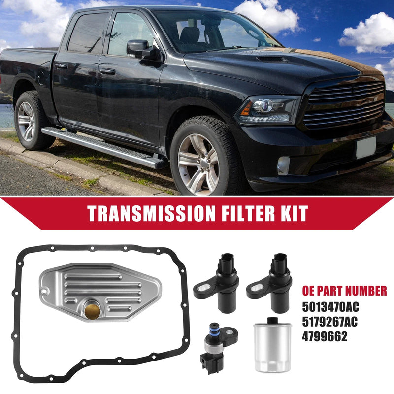 Dodge Transmission Filter Kit with Gasket & Sensors (2010-2018)