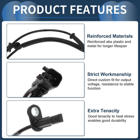 Dodge Durango ABS Wheel Speed Sensor Front (2016 - 2020)