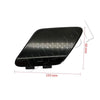 BMW 4-Series Rear Bumper Tow Hook Eye Cover Cap (2014–2018)