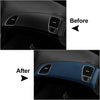Chevrolet Corvette C7 (2014-2019) Blue Suede Dashboard Cover Trim