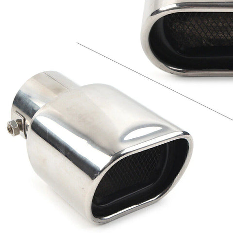 Make & Model Chrome Stainless Steel Rear Exhaust Pipe Tail Muffler Tip