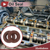 Oil Seal 20x40x8mm Brown 2 x Seal Ring Rotary Shaft Seal FKM Rubber
