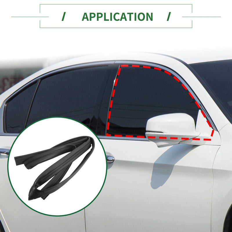 Honda Accord Front Right Door Window Seal Strip (2018-2023)