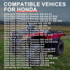 Honda Rancher TRX420 4x4 AT ES 4pcs Wheel Center Cap & Nut Kit (2010–2017)