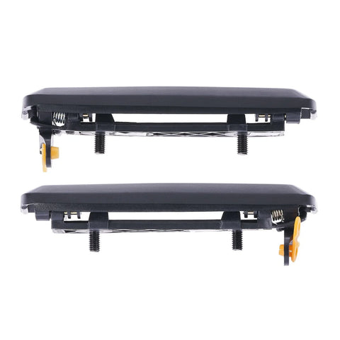 Nissan Navara Door Handle Outer / 2 x Set Black (1986–1997)