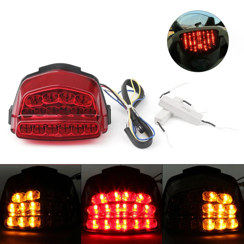 Honda CBR1000RR 2008-2016 Red Tail Light Turn Signals (2008-2016)