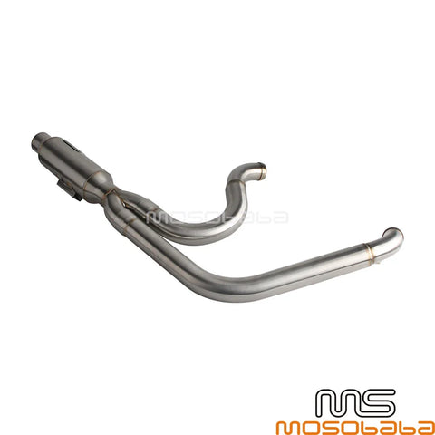 Harley Dyna Fat Bob FXDF Super Glide FXDC Exhaust Muffler Pipe (2006-2017)