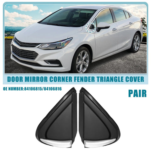 Chevrolet Mirror Corner Fender Triangle Cover
