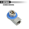Dodge Ram 2 x ABS Gray Blue License Plate Light Socket