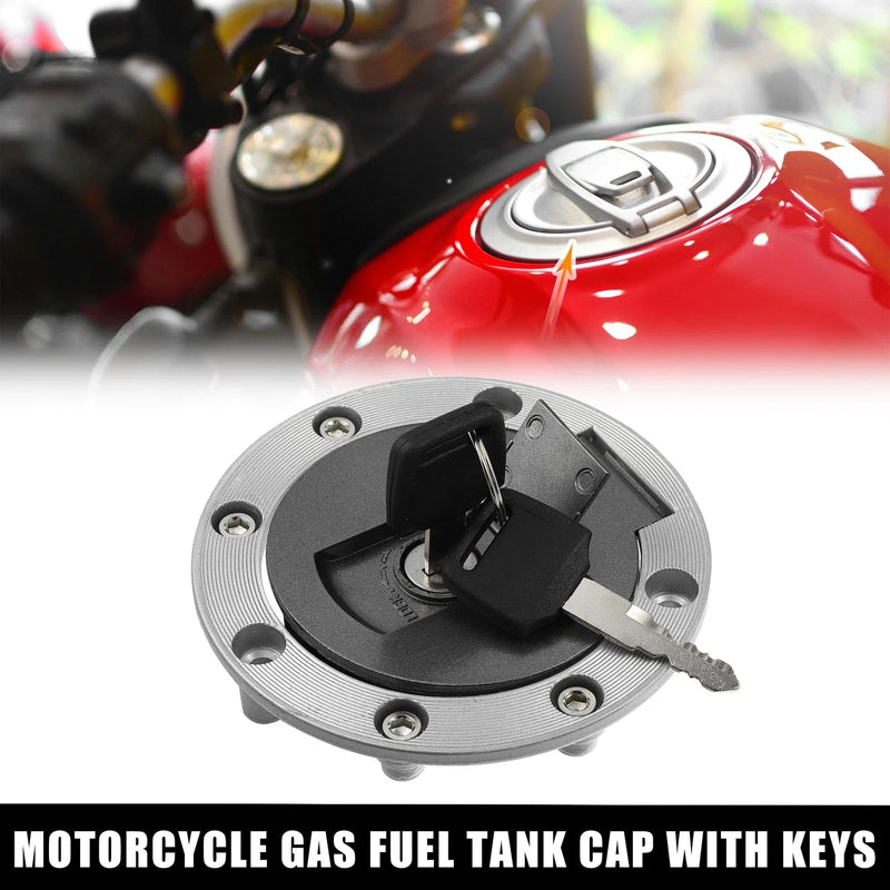 Yamaha 1 x Set Gas Tank Cover Locking Fuel Tank Cap with Keys