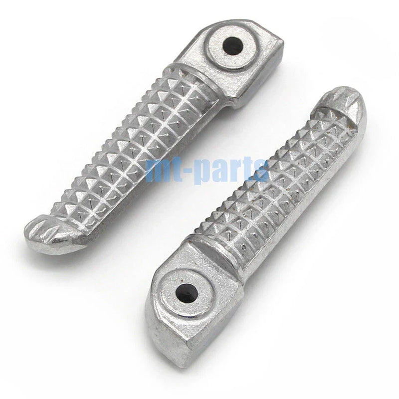Yamaha YZF R1 / R1M Silver Rear Footrest Pegs (1998-2019)