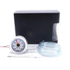 Car 12V 30–20 PSI Blue Light Boost Pressure Gauge 52mm Turbocharger