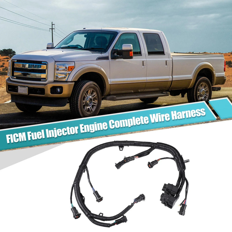 Ford F250 F350 F450 F550 Fuel Injector Engine Wire Harness (2003-2007)