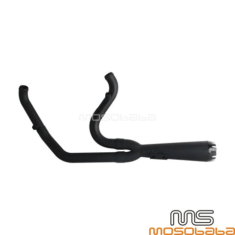 Harley Touring CVO Street Glide 2-into-1 Exhaust System w/ End Cap (2017-2023)