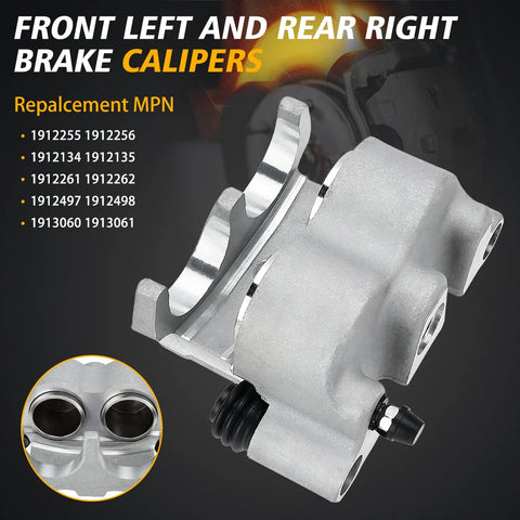 Polaris Ranger Front Brake Calipers with Pads