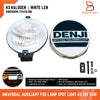 Universal 6" Denji White Fog Light Spot Lamp with Cover