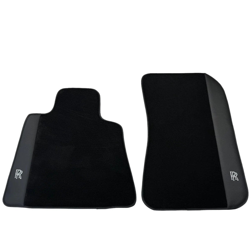 Rolls Royce Spectre with Leather by AutoWin Black Floor Mats (2023-2024)