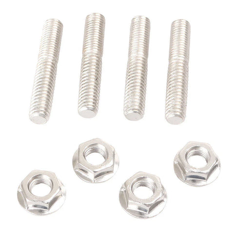 Harley Dyna Sportster Super Glide 4 x Exhaust Port Studs Nuts (2006-2023)