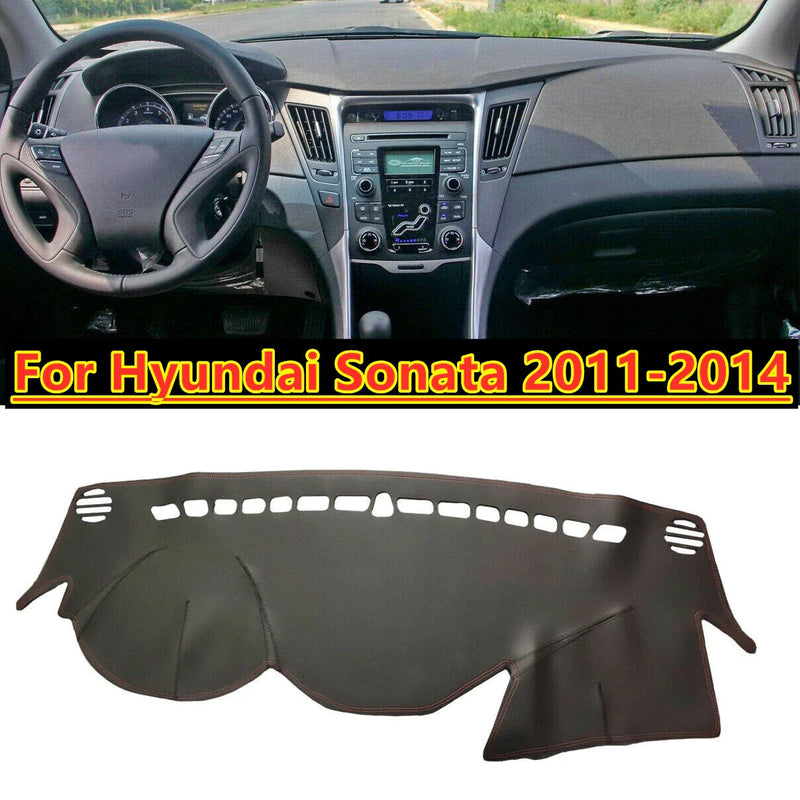 Hyundai Sonata Dashboard Pad Cover Protector Mat (2011–2014)