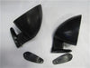 Matte Black California Classic Car Door Wing Rearview Side Mirrors