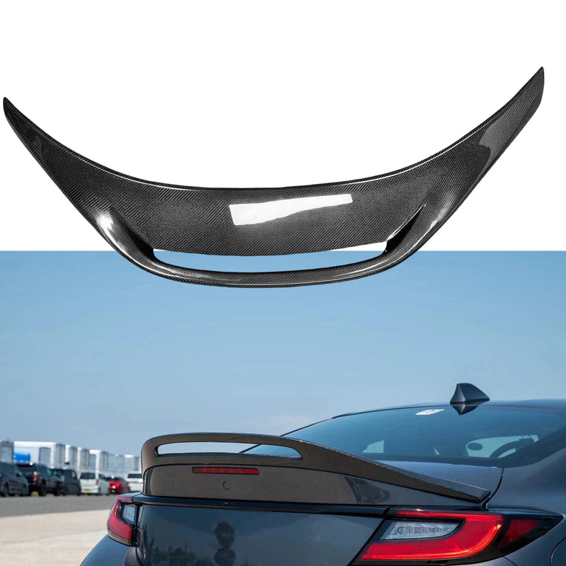 Subaru BRZ, Toyota GR86 Carbon Fiber Rear Boot Spoiler Lip (22-25)